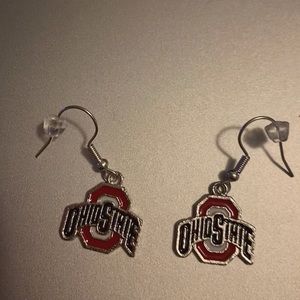 Ohio state earrings